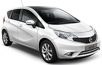 Nissan Note 1.5 Diesel Argos car rental