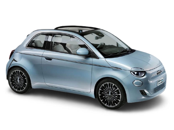 Fiat 500 Cabrio Electric Anafi car rental