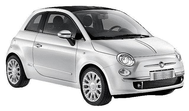Fiat 500 Hybrid Konitsa car rental